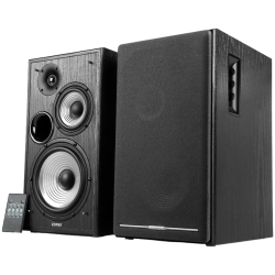 Edifier R2750DB 2.0 Bookshelf Speakers, BT V5.1, Optical, Coaxial, RCA, 0.75-inch Tweeters, 4-inch Drivers, 6.5-inch Woofers, Su
