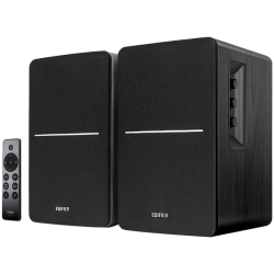 Edifier R1280DBs 2.0 Bookshelf Speakers, BT V5.1, Optical, Coaxial, RCA, 0.5-inch Tweeters, 4-inch Drivers, Sub-Out, 42W (RMS), 