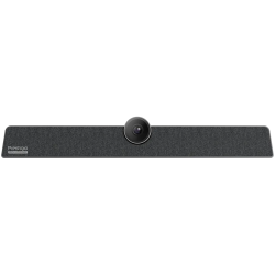 Prestigio Solutions Video Conferencing Collaboration Bar Alpha: UHD, 12MP, 6 mic, 8m (Range), Connection via USB Type-C or AUX -
