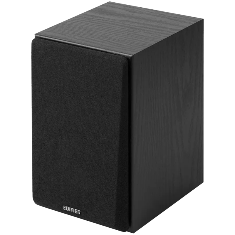 Edifier R980T 2.0 Bookshelf Speakers, Dual RCA and 3.5mm headphone output, 0.5-inch Tweeters, 4-inch Bass Drivers, 24W (RMS), Bl