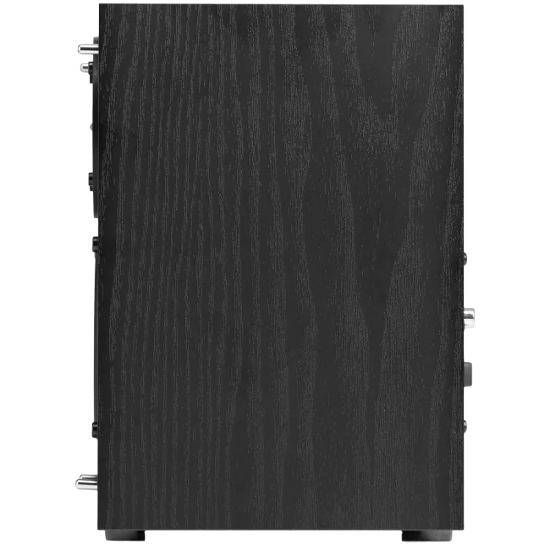 Edifier R33BT 2.0 Bookshelf Speakers, BT V5.0, AUX, 0.5-inch Tweeters, 3.5-inch Drivers, 10W (RMS), Control Buttons, Black - 1