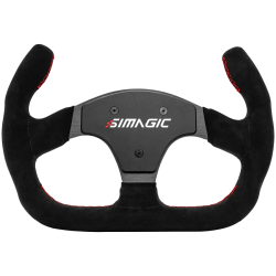 SIMAGIC C-Shaped Steering wheel without HUB, 325mm, Suede. S406 - 1