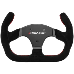 SIMAGIC C-Shaped Steering wheel without HUB, 325mm, Suede. S406 - 1