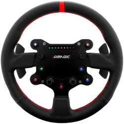 SIMAGIC GT‑Style GTS Steering Wheel for GT Simulation, suede finish - 1