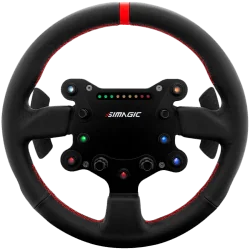 SIMAGIC GT‑Style GTS Steering Wheel for GT Simulation, suede finish - 1