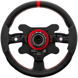 SIMAGIC GT‑Style GTS Steering Wheel for GT Simulation, suede finish - 2