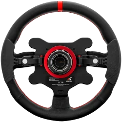 SIMAGIC GT‑Style GTS Steering Wheel for GT Simulation, suede finish - 2