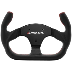 SIMAGIC C-Shaped Steering wheel without HUB, 325mm, Leather. S405 - 1