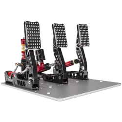 SIMAGIC Crimson Edition, Hydraulic Tri-pedal Set, 100kg Loadcell, Standard Throttle Plate. S309 - 1