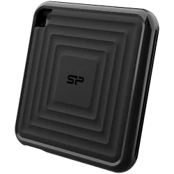 Silicon Power PC60 512GB Portable SSD SATAIII USB 3.2 Gen2 (Type-C) Portable SSD, R/W: up to 540MB/s 500MB/s, Black - 1