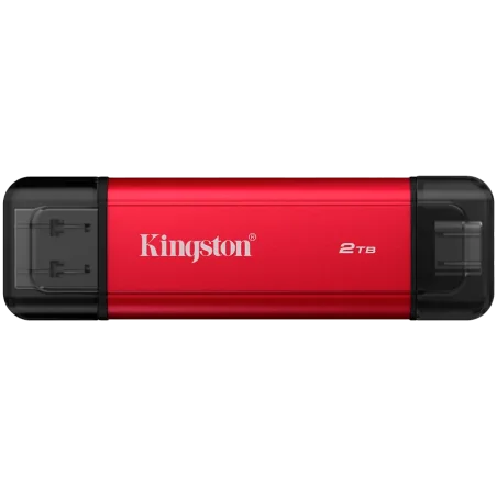 Kingston 2TB Dual USB-A/C Portable SSD, Up to 1050MB/s USB 3.2 Gen 2 - 1