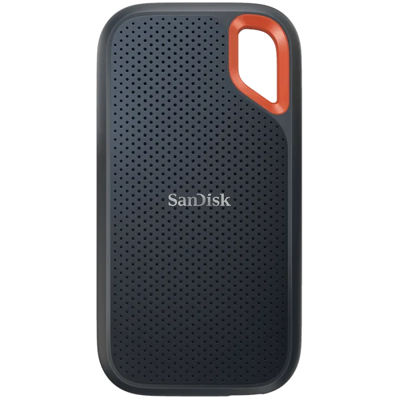 SANDISK Extreme 2TB Portable SSD - up to 1050MB/s Read and 1000MB/s Write Speeds, USB 3.2 Gen 2, 2-meter drop protection and IP5