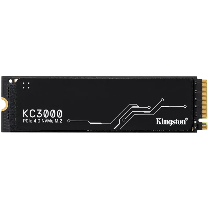 Kingston 2048GB, M.2 2280, PCIe 4.0 NVMe, Read/write: 7,000 / 7,000MB/s, Random 4K read/write: up to 1,000K/1,000K IOPS - 1