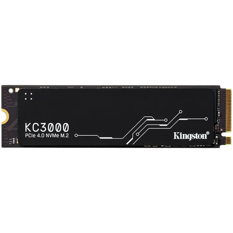 Kingston KC3000 1024GB SSD, M.2 2280, PCIe 4.0 NVMe, Read/Write 7000/6000MB/s, Random Read/Write: 900K/1000K IOPS - 1