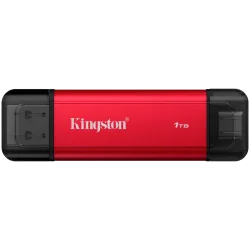 Kingston 1TB Dual USB-A/C Portable SSD, Up to 1050MB/s USB 3.2 Gen 2 - 1