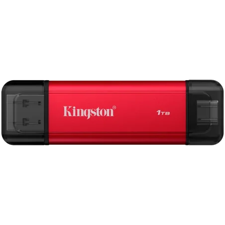 Kingston 1TB Dual USB-A/C Portable SSD, Up to 1050MB/s USB 3.2 Gen 2 - 1
