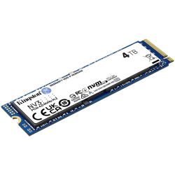 Kingston SSD 4TB NV3 M.2 2280 PCIe 4.0 NVMe SSD - 1