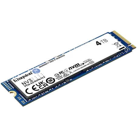 Kingston SSD 4TB NV3 M.2 2280 PCIe 4.0 NVMe SSD - 1