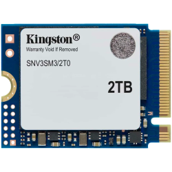 Kingston 2TB NV3 SSD M.2 2230 PCIe 4.0 NVMe, Read: 6,000/ Write: 5,000MB/s - 1