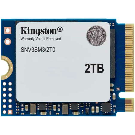 Kingston 2TB NV3 SSD M.2 2230 PCIe 4.0 NVMe, Read: 6,000/ Write: 5,000MB/s - 1