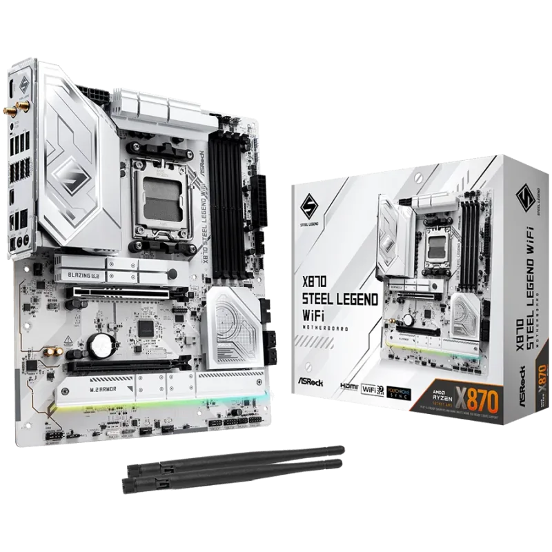 ASROCK X870 Steel Legend ATX AM5 DDR5 - 1
