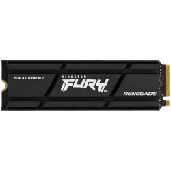 Kingston FURY Renegade 1TB SSD with Heatsink, M.2 2280, PCIe 4.0 NVMe, Read/Write 7300/6000MB/s, Random Read/Write: 900K/1000K I