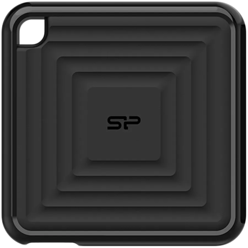 Внешний SSD Silicon Power PC60, 256GB, USB 3.2, Type-C, черный - 1