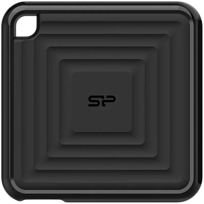 Внешний SSD Silicon Power PC60, 256GB, USB 3.2, Type-C, черный - 1
