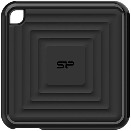 Внешний SSD Silicon Power PC60, 256GB, USB 3.2, Type-C, черный - 1