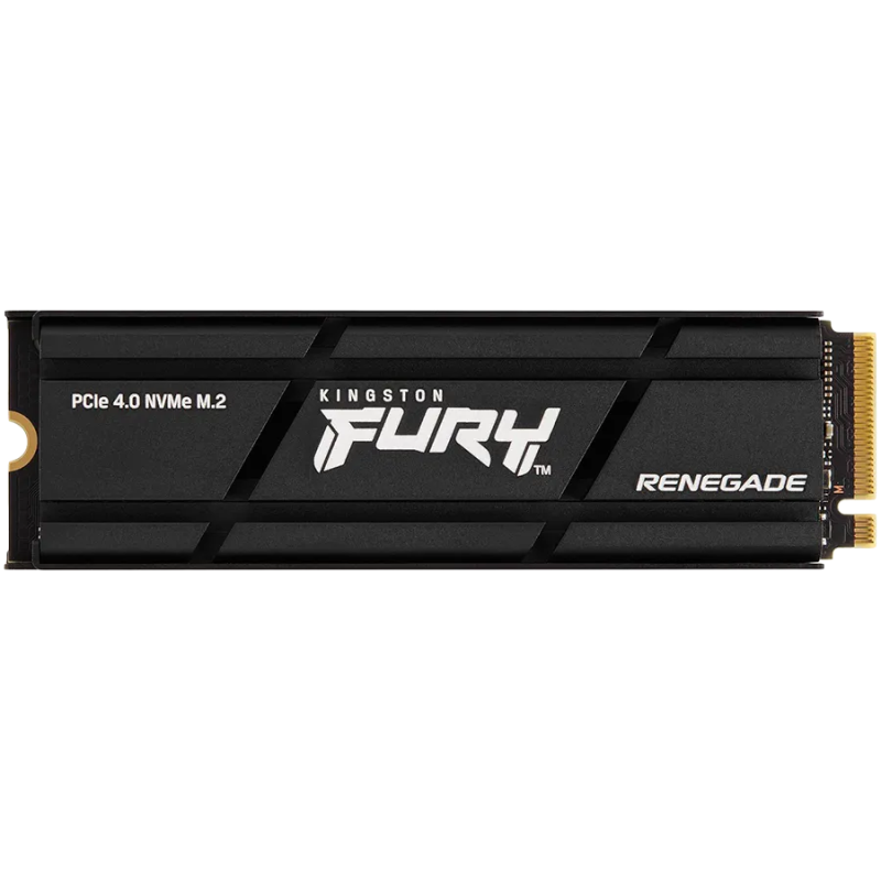 Kingston FURY Renegade 2TB SSD with Heatsink, M.2 2280, PCIe 4.0 NVMe, Read/Write 7300/7000MB/s, Random Read/Write: 1000K/1000K 