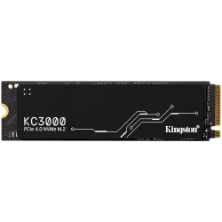 Kingston KC3000 512GB SSD, M.2 2280, PCIe 4.0 NVMe, Read/Write 7000/3900MB/s, Random Read/Write: 450K/900K IOPS - 1