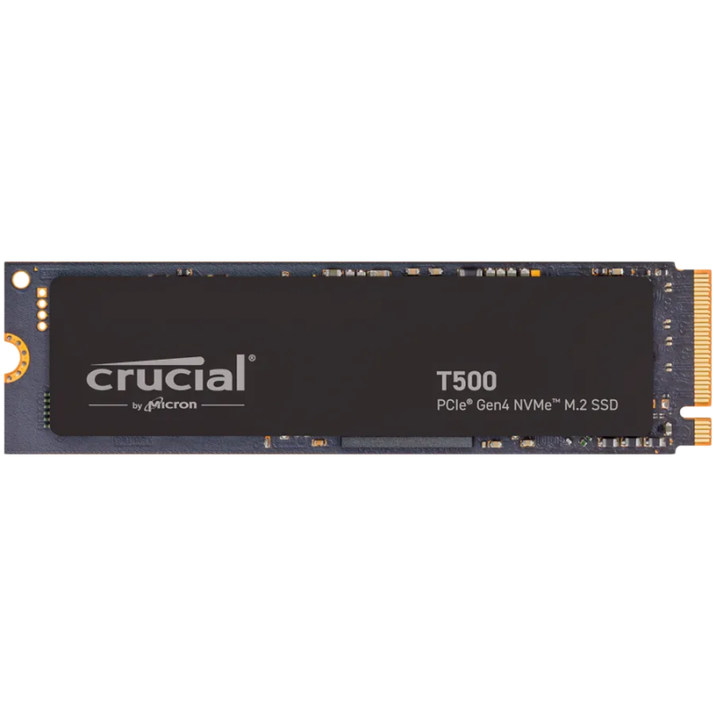 Crucial T500 1TB PCIe Gen4 NVMe M.2 SSD - 1