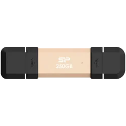 Silicon Power UC3S72 250GB, USB3.2 Gen2,DS72, Gold - 2