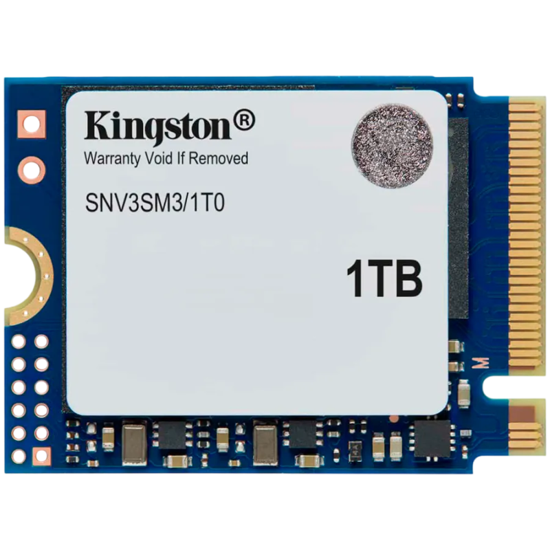 Kingston 1TB NV3 SSD M.2 2230 PCIe 4.0 NVMe, Read: 6,000/ Write: 4,000MB/s - 1
