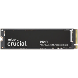 Crucial P510 1TB PCIe Gen5 NVMe 2280 M.2 SSD - 1