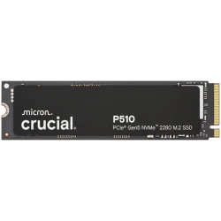 Crucial P510 1TB PCIe Gen5 NVMe 2280 M.2 SSD - 1