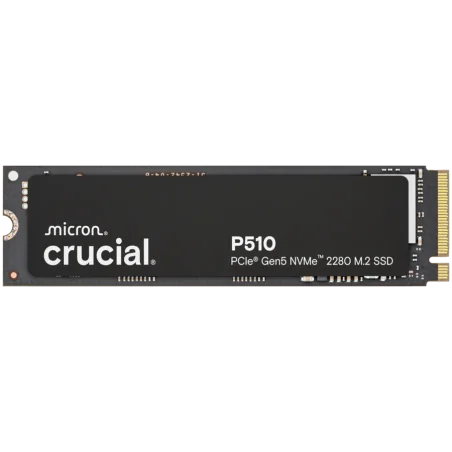 Crucial P510 1TB PCIe Gen5 NVMe 2280 M.2 SSD - 1