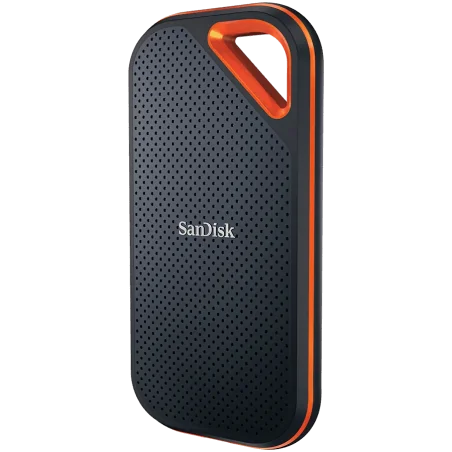 SANDISK Extreme PRO 2TB Portable SSD - Read/Write Speeds up to 2000MB/s, USB 3.2 Gen 2x2, Forged Aluminum Enclosure, 2-meter dro