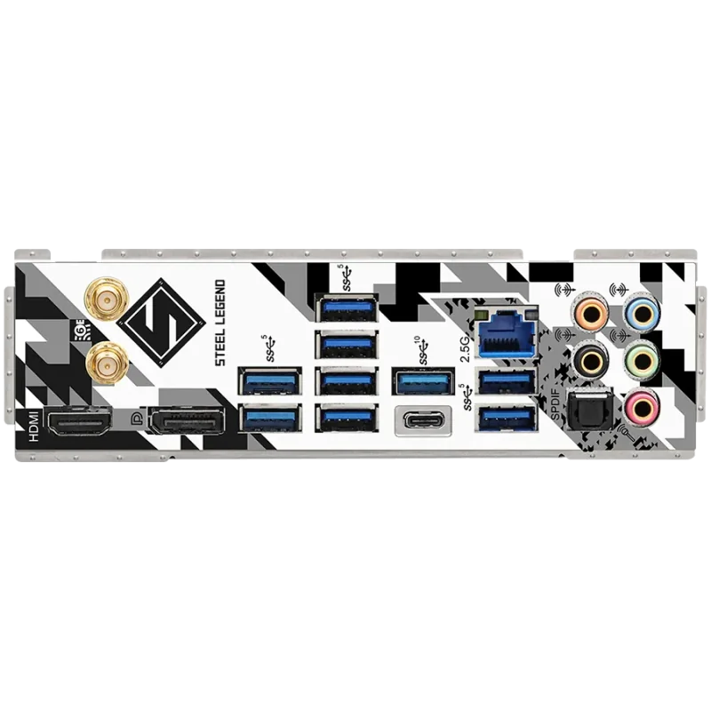 ASROCK MB Desktop Z790 Steel Legend (S1700, 4x DDR5, 1x PCIe 5.0 x16, 1x PCIe 4.0 x16, 1x PCIe 3.0 x1, 4x Hyper M.2, 1x Blazing 