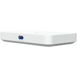 Ubiquiti UniFi UCG-Fiber-EU Desktop 10G Cloud Gateway with integrated PoE switch, Includes full UniFi application suite for devi