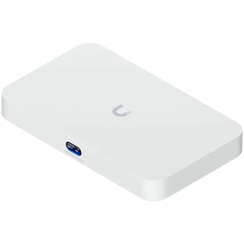 Ubiquiti UniFi UCG-Fiber-EU Desktop 10G Cloud Gateway with integrated PoE switch, Includes full UniFi application suite for devi