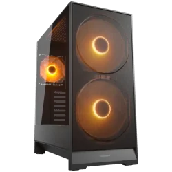 COUGAR AIRFACE 180 PC Case, Mid Tower, Black - 2