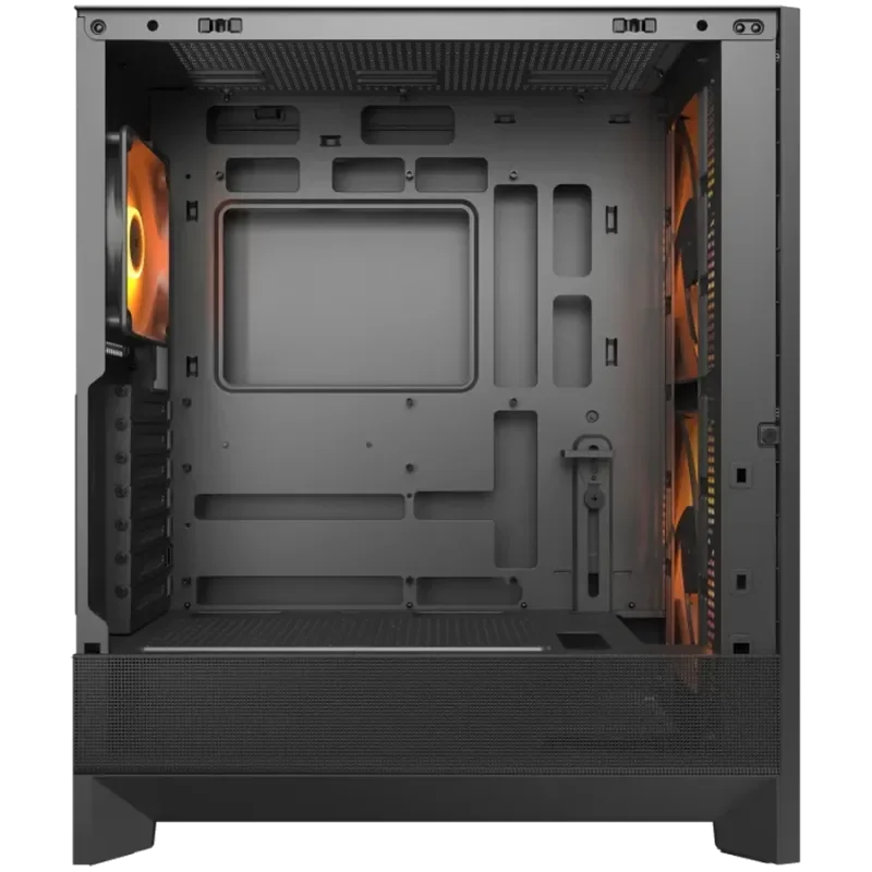 COUGAR AIRFACE 180 PC Case, Mid Tower, Black - 1