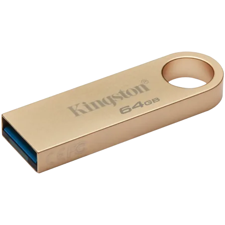 Kingston 64GB 220MB/s Metal USB 3.2 Gen 1 DataTraveler SE9 G3 - 1