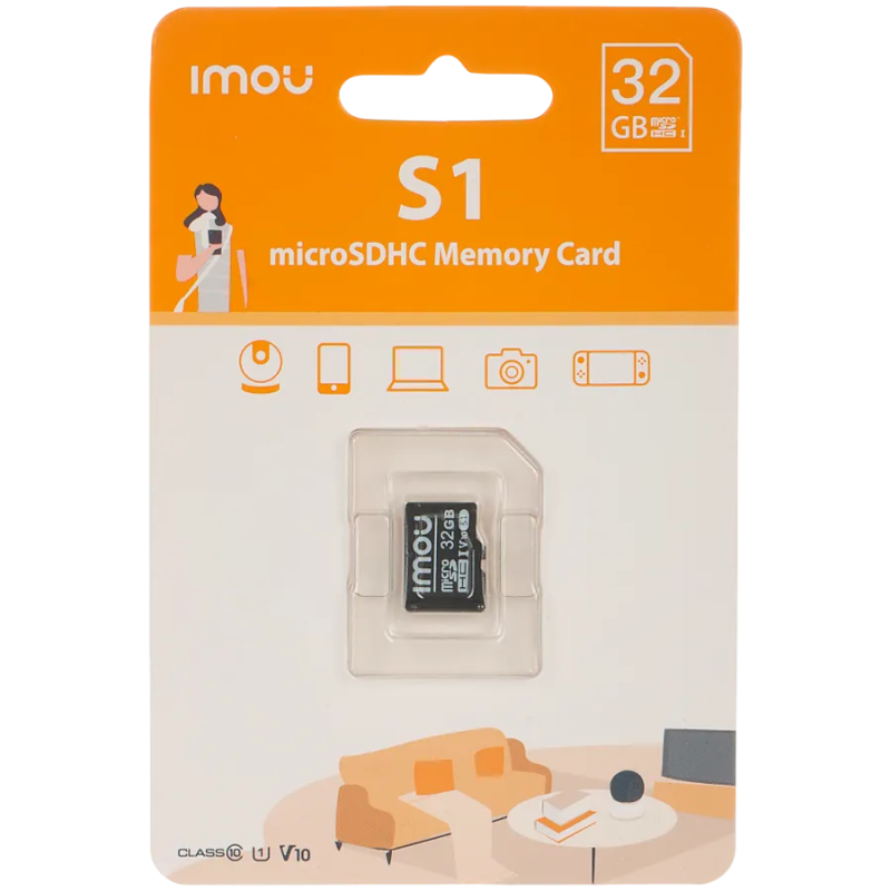 Imou 32GB micro SDHC, UHS-I, class 10, - 1