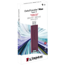 Kingston 1TB DataTraveler Max Type-A 1000R/900W USB 3.2 Gen 2 - 4