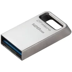 Kingston 128GB DataTraveler Micro 200MB/s Metal USB 3.2 Gen 1 - 2