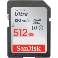 SANDISK Ultra 512GB SDXC Memory Card 150MB/s - 1