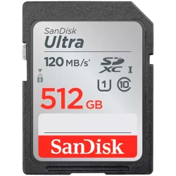 SANDISK Ultra 512GB SDXC Memory Card 150MB/s - 1