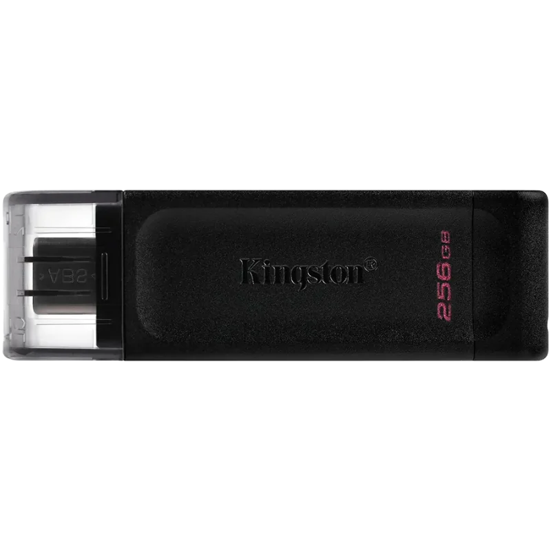 Kingston 256GB USB-C 3.2 Gen 1 DataTraveler 70 - 1